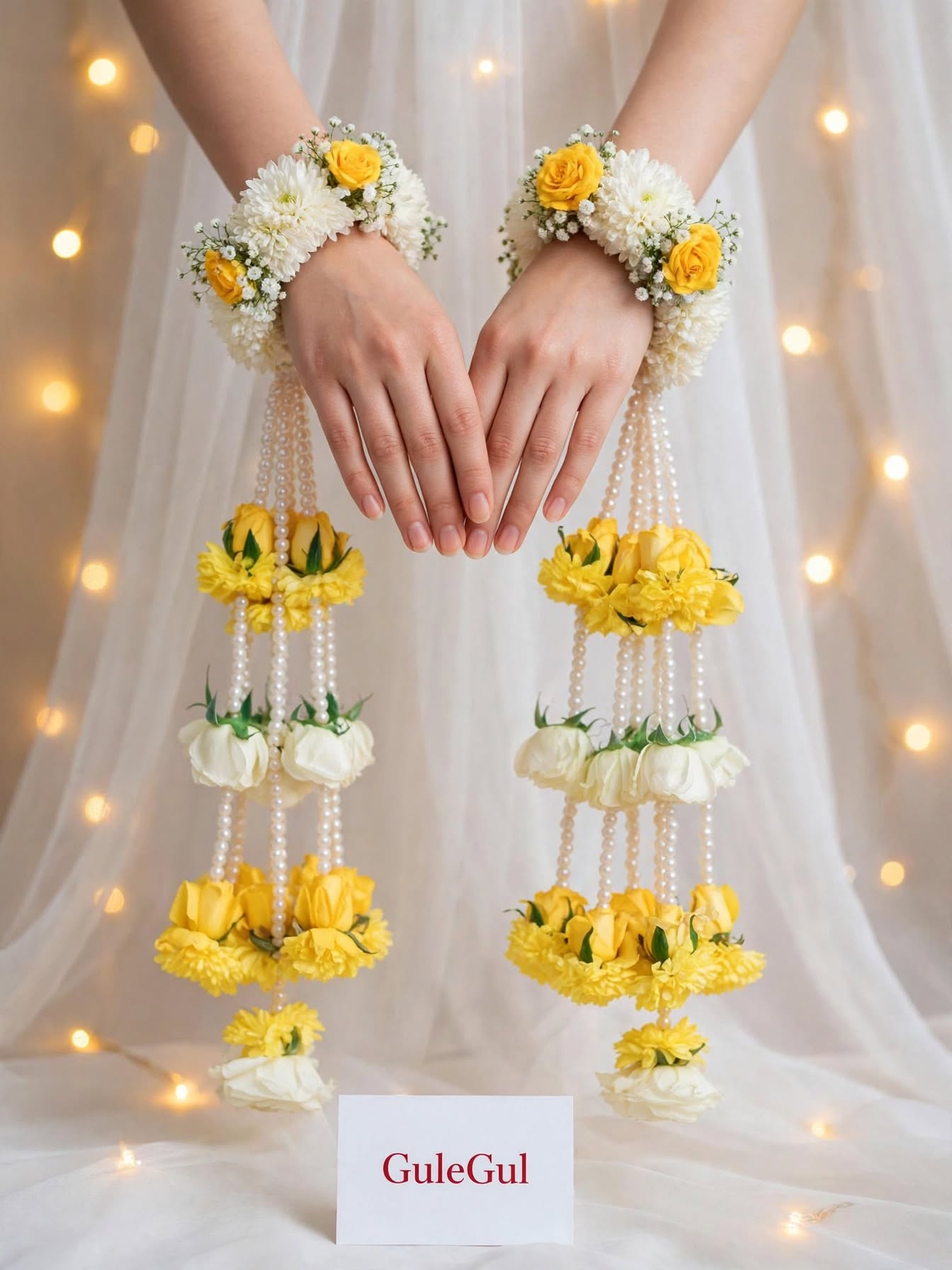 Yellow and White Kalire — GuleGul Flowers
